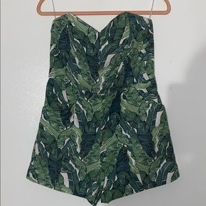 Tropical Print; Romper